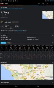 App di Weather Underground